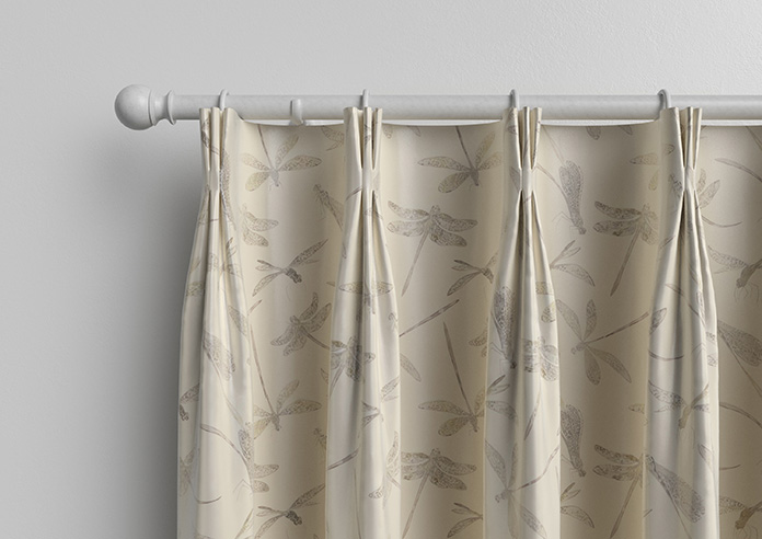 Dragonflies, Natural - Made to Measure Curtains - Image 11